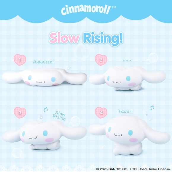 Sanrio Cinnamoroll Jumbo Squishy Hamee Hello Kitty - Picture 4 of 14